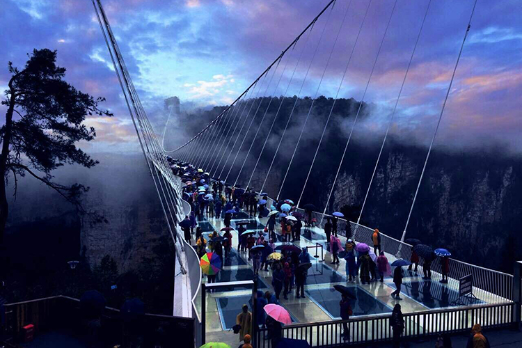 長沙出發(fā)到張家界玻璃橋、天門山、玻璃棧道、鳳凰古城3日游